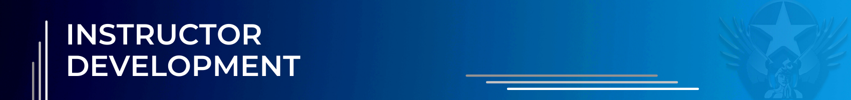 Instructor Development